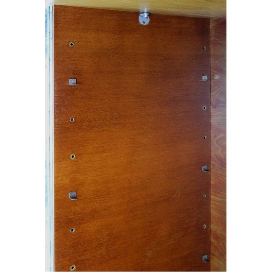 Image 1 of Verchromter Stahlrohrschrank im Bauhausstil von Robert Slezak, 1930er Jahre