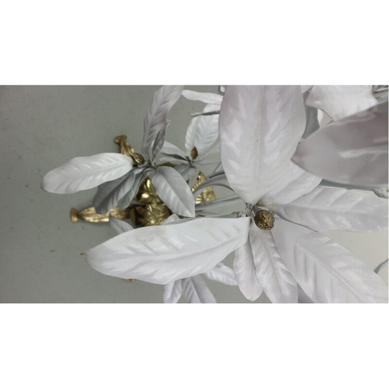 Image 1 of Weiße florale Stehleuchte von Hans Kögl