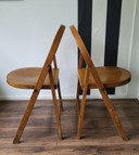 2x Thonet Klappstühle Buche