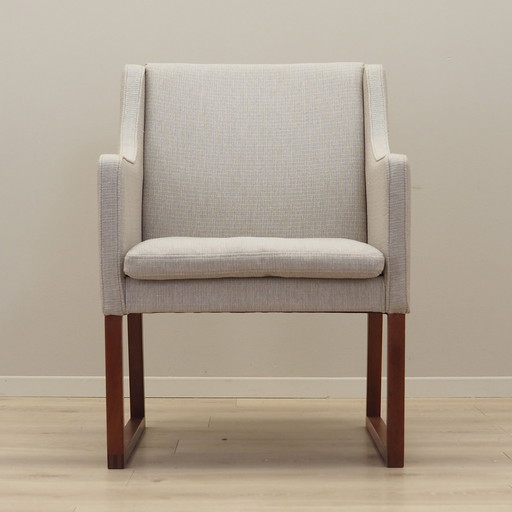 Teakholz-Sessel, Dänisches Design, 1970er Jahre, Designer: Borge Mogensen, Herstellung: Fredericia Möbel
