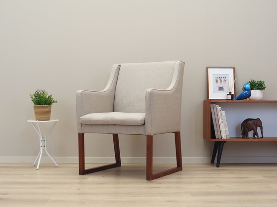 Image 1 of Teakholz-Sessel, Dänisches Design, 1970er Jahre, Designer: Borge Mogensen, Herstellung: Fredericia Möbel