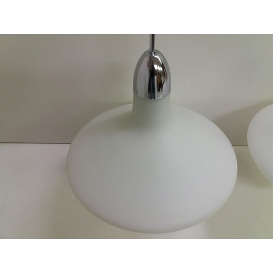 Image 1 of Paar Mid-Century-Kronleuchter Napako 1960er Jahre