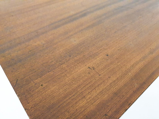 Image 1 of Beistelltisch oder Servierwagen aus Teakholz und Metall, Niederlande 1950