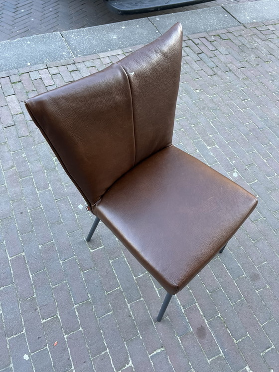 Image 1 of Label Gabon Chair Braun Leder