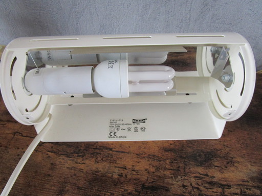 Vintage Ikea Nachttischlampe mit verstellbarem Schirm