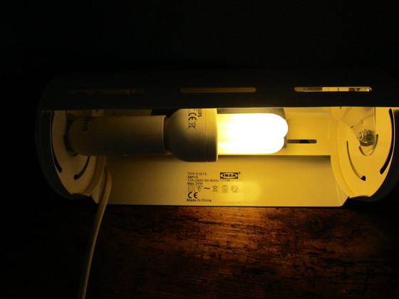 Image 1 of Vintage Ikea Nachttischlampe mit verstellbarem Schirm