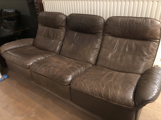 De Sede Ds49 Lounge Dreisitzer und Zweisitzer