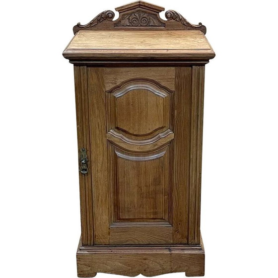 Image 1 of Vintage Nachttisch aus blondem Mahagoni, England