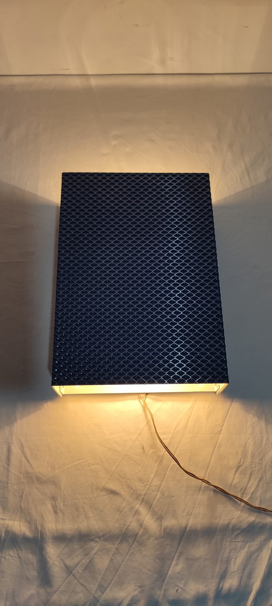 Image 1 of Metallische Wandleuchte. Spanien, 1970er Jahre.