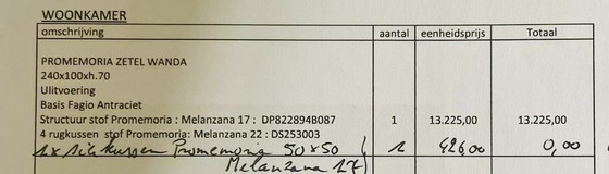 Image 1 of Promemoria Sessel Wanda 4-Sitzer