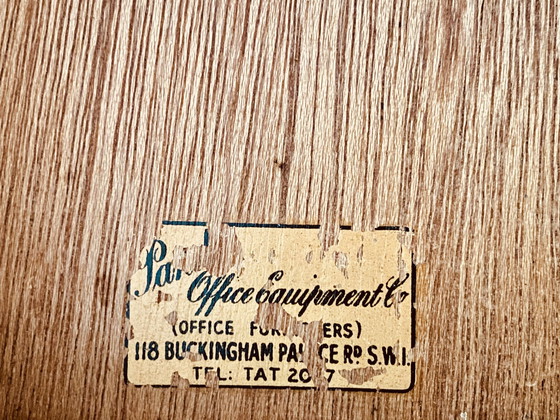 Image 1 of Vintage Art Deco Schreibtisch