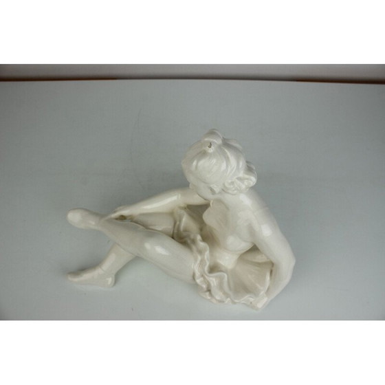 Image 1 of Alte Porzellanstatue "Ballerina", Tschechoslowakei 1962