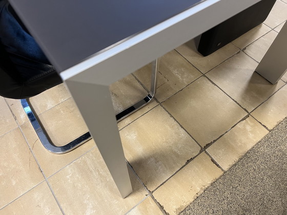 Image 1 of Rolf Benz Esszimmergarnitur Schwarz Design Tisch Stühle Sofa