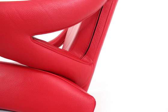 Image 1 of WK Wohnen multifunktional Relax Chair, Sessel "Solo" by Prof. Heiliger in Leather