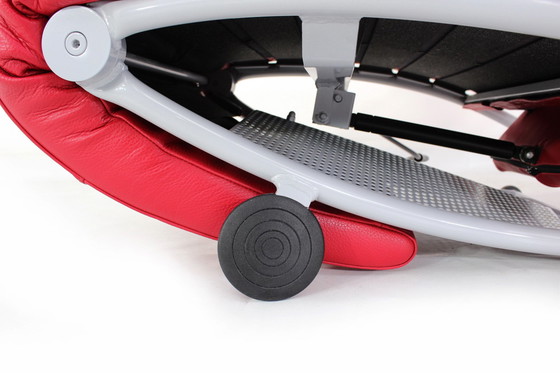 Image 1 of WK Wohnen multifunktional Relax Chair, Sessel "Solo" by Prof. Heiliger in Leather