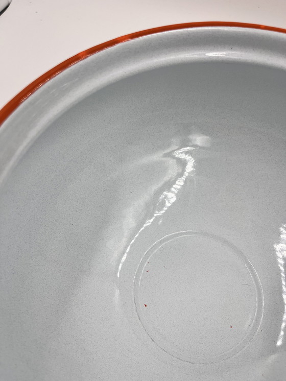 Image 1 of Suppenschüssel Und Schöpfkelle Orange