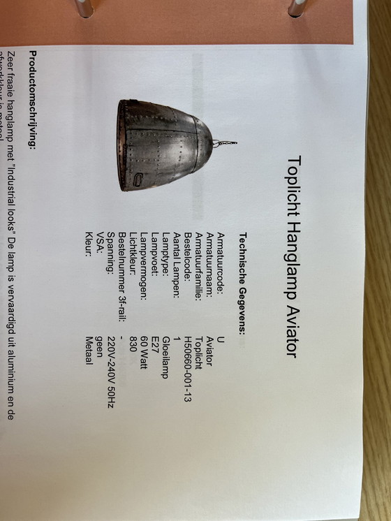 Image 1 of Aviator Toplicht