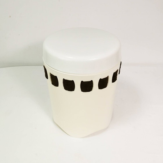 Image 1 of Vintage Hocker mit Stauraum von Emsa, Deutschland 1960er Jahre
