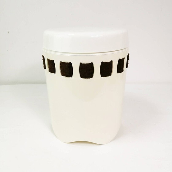 Image 1 of Vintage Hocker mit Stauraum von Emsa, Deutschland 1960er Jahre