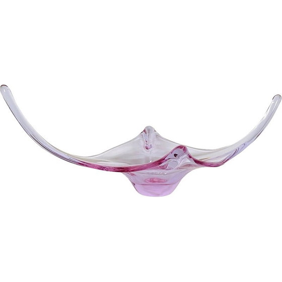 Image 1 of Vintage Murano organisches Glas Skulptur Mitte Schale