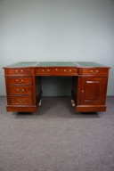 Chesterfield Partnerschreibtisch/Schreibtisch