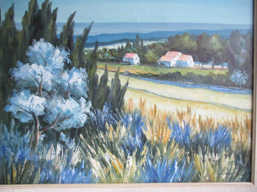 Ölgemälde von Lorenzo Chavez