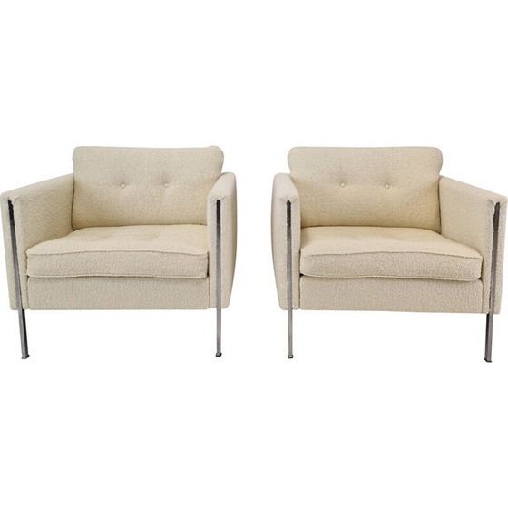 Image 1 of Paar Vintage-Sessel Modell 442 von Pierre Paulin für Artifort, 1960er Jahre