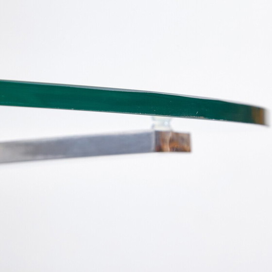 Image 1 of Vintage Couchtisch aus Chrom und Glas, 1970