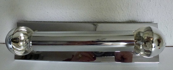 Image 1 of Doria Chrom Rohr Wandleuchte