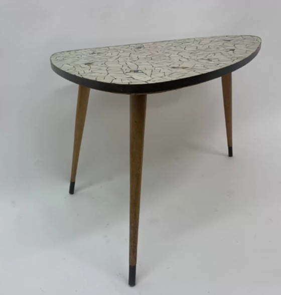 Image 1 of Mid Century Design Mosaik Beistelltisch, 1960er Jahre