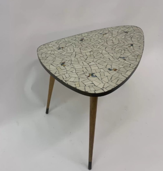 Image 1 of Mid Century Design Mosaik Beistelltisch, 1960er Jahre