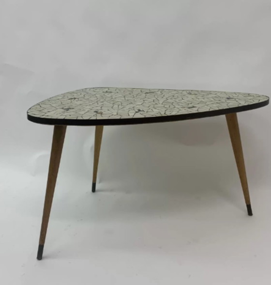 Image 1 of Mid Century Design Mosaik Beistelltisch, 1960er Jahre