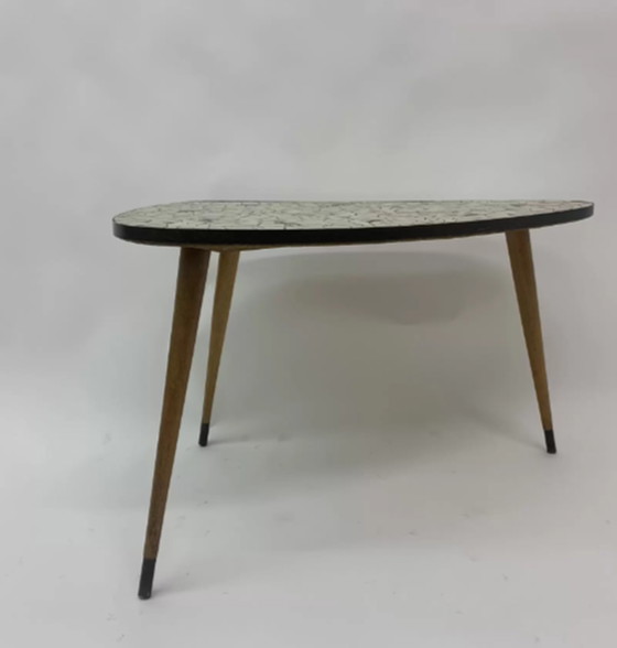 Image 1 of Mid Century Design Mosaik Beistelltisch, 1960er Jahre