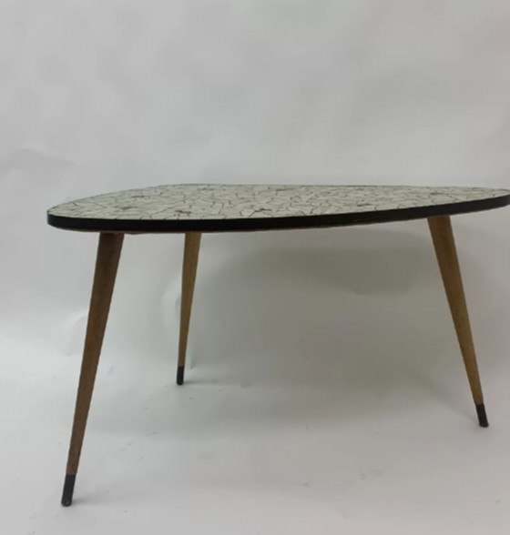 Image 1 of Mid Century Design Mosaik Beistelltisch, 1960er Jahre