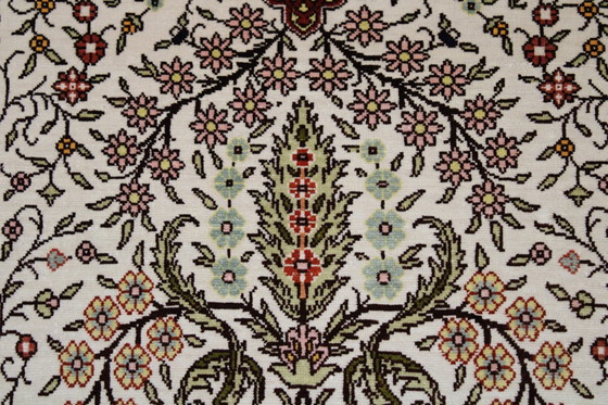 Image 1 of Original Echte Reine Seide Hereke 106 X 68 Cm Top Zustand