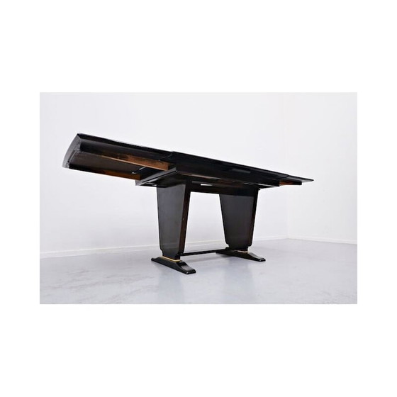 Image 1 of Vintage ausziehbarer esstisch von Vittorio dassi 1950s