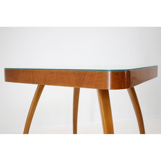 Image 1 of Vintage Couchtisch aus Holz von Jindrich Halabala, Tschechoslowakei 1960