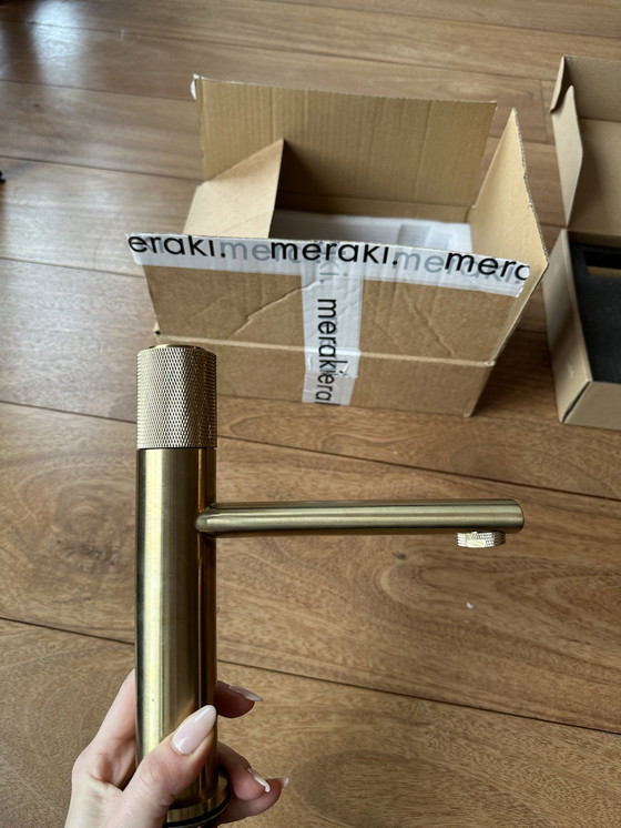 Image 1 of Meraki Komvos gerändelter Mischbatterie