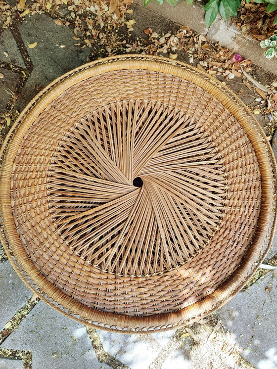 Image 1 of Korbwaren-Wohnzimmer-Set