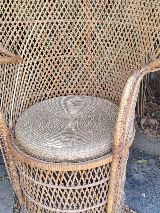 Image 1 of Korbwaren-Wohnzimmer-Set