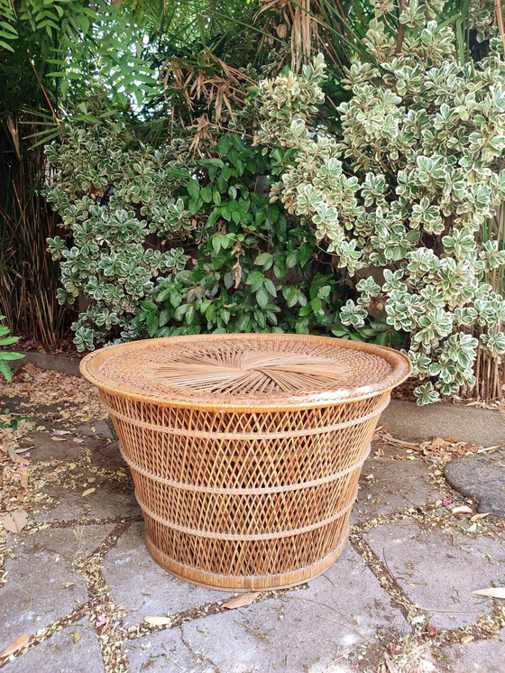 Image 1 of Korbwaren-Wohnzimmer-Set