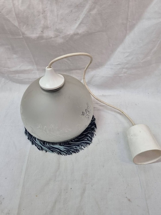 Image 1 of Opaline-Hängeleuchte Charleston Von 1970