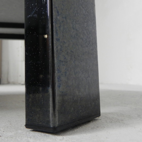 Image 1 of Fedam Couchtisch, hollywood regency, marmor in stahlgestell