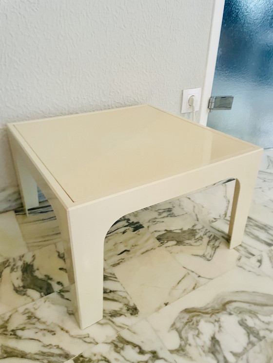 Image 1 of Vintage Plastic Couchtisch 1972 - Design Marc Feld Für Prisunic Holland