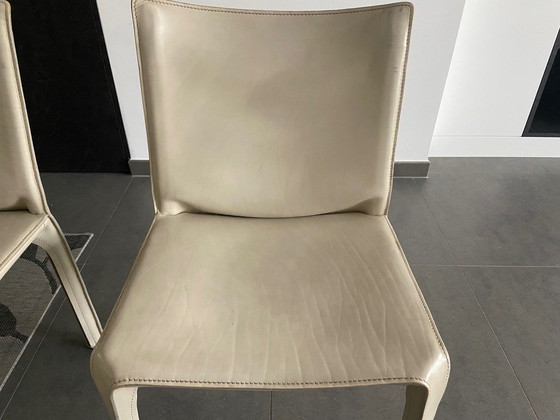 Image 1 of 4x Cassina Cab 412 Stoelen door Mario Bellini