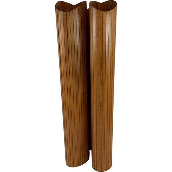 Image 1 of Vintage Trennwand aus Kiefernholz von Jomain Baumann, 1940