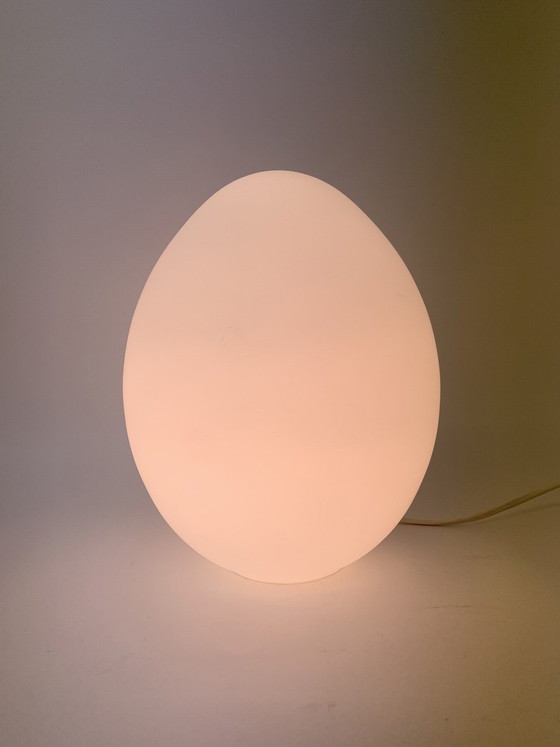 Image 1 of 3x Domec Luminance Vintage Glas Tischlampen - 1970er