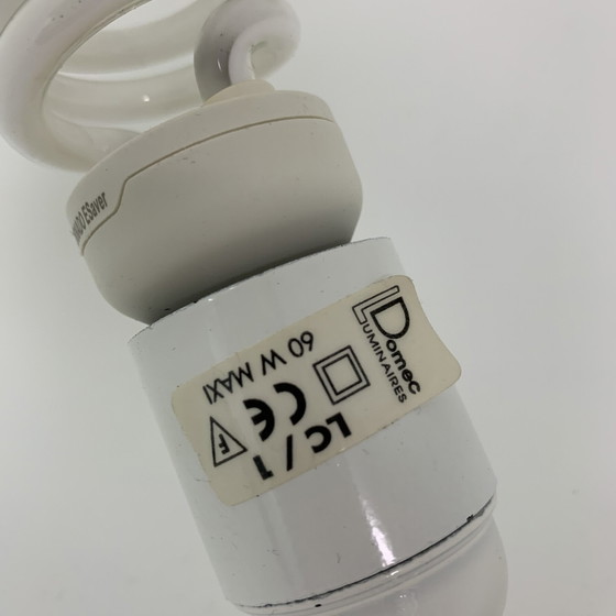 Image 1 of 3x Domec Luminance Vintage Glas Tischlampen - 1970er