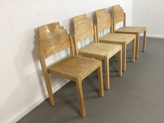 Image 1 of 4 Vintage Thonet Very Special Stühle 1991