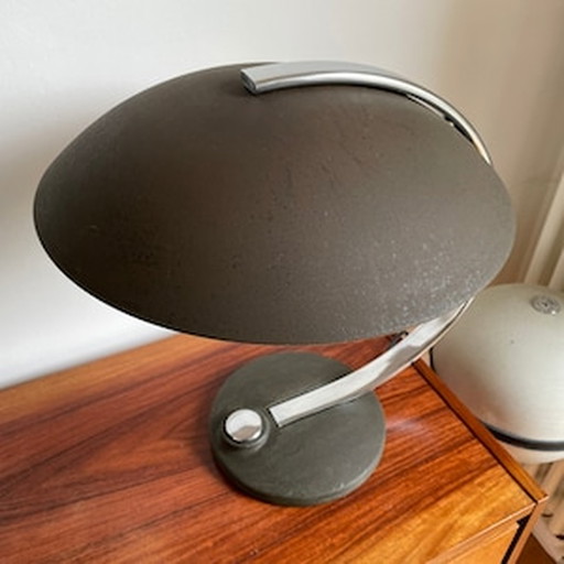 60er Jahre Große Egon-Hillebrand-Schreibtischlampe